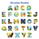 Skillmatics The Animal Alphabet 52 Piece Jigsaw Puzzle for Learning ABCs and Letters for Kids Ages 3-6 Years